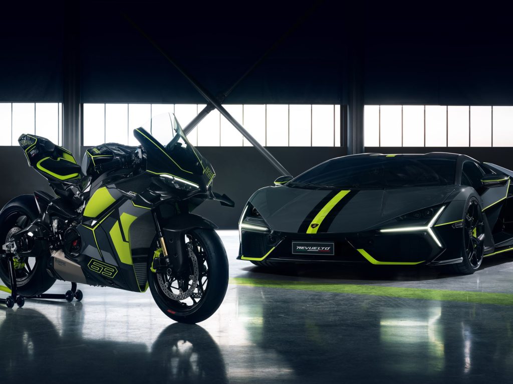 Ducati and Lamborghini in Wild New Collaboration: Here’s the Panigale V4 Lamborghini “Revuelto Edition”